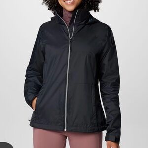 Columbia Women’s Switchback Rain Jacket (Black)